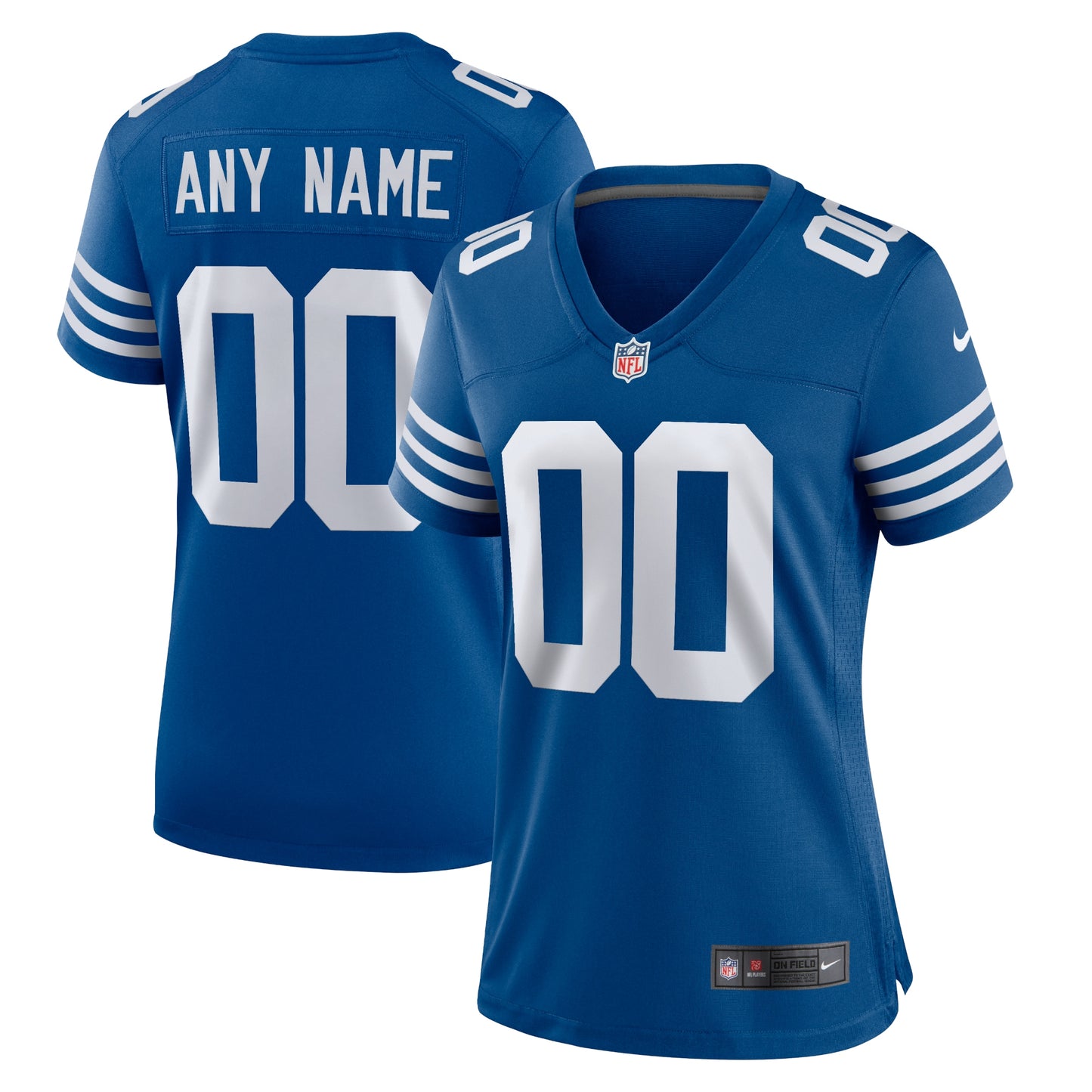 Indianapolis Colts Nike Women's Alternate Custom Jersey - Royal