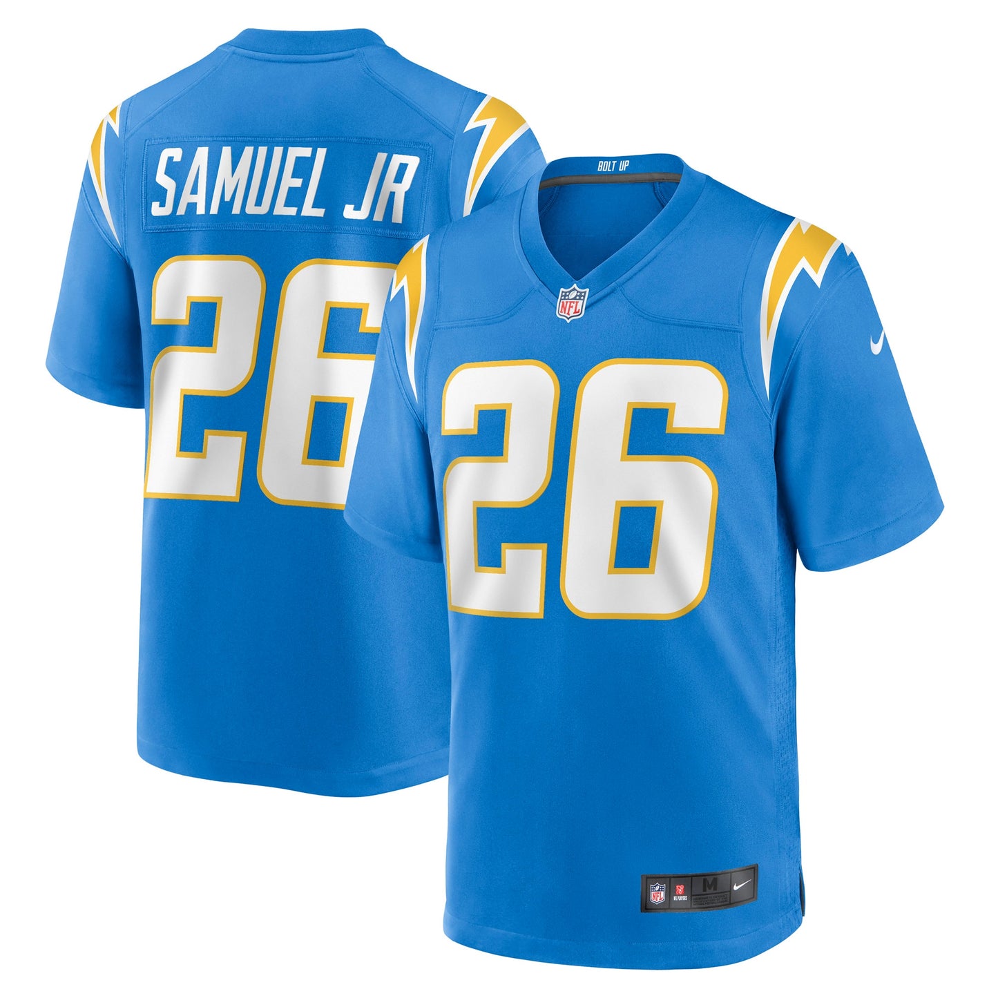 Asante Samuel Jr. Los Angeles Chargers Nike Game Player Jersey - Powder Blue