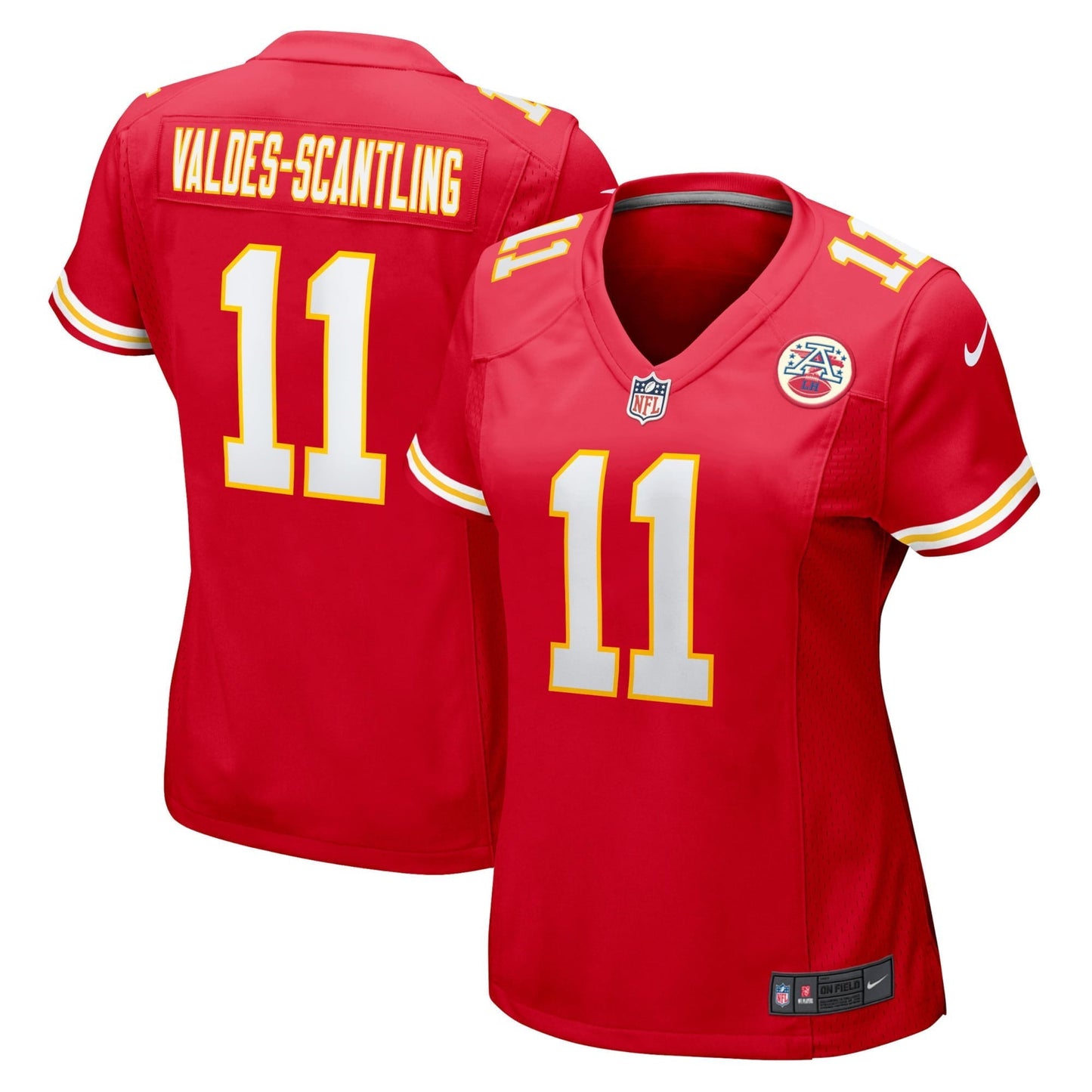 Women's Nike Marquez Valdes-Scantling Red Kansas City Chiefs Game Jersey