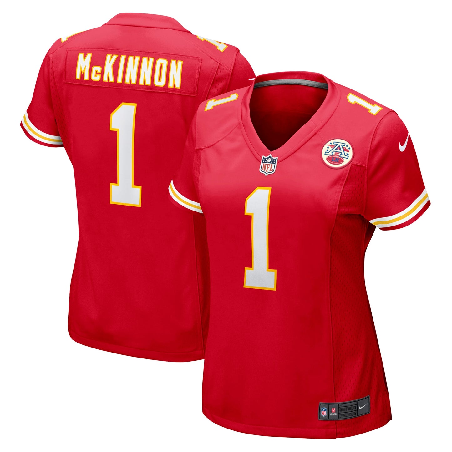 Jerick McKinnon Kansas City Chiefs Nike Women's Game Player Jersey - Red