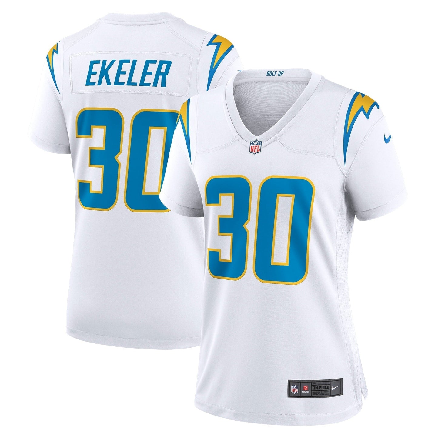 Women's Nike Austin Ekeler White Los Angeles Chargers Game Jersey