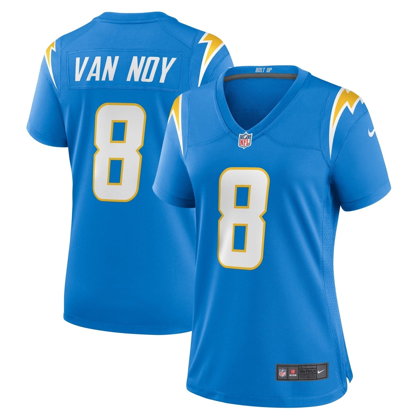 Women's Nike Kyle Van Noy Powder Blue Los Angeles Chargers Player Game Jersey