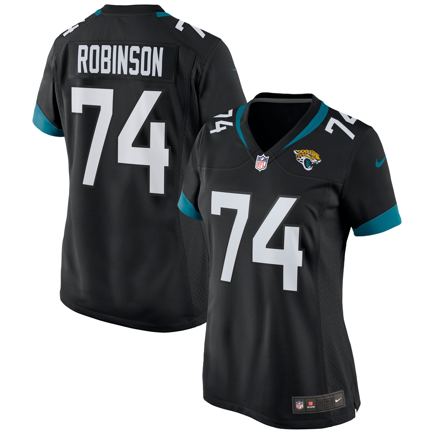 Cam Robinson Jacksonville Jaguars Nike Women's Game Jersey - Black
