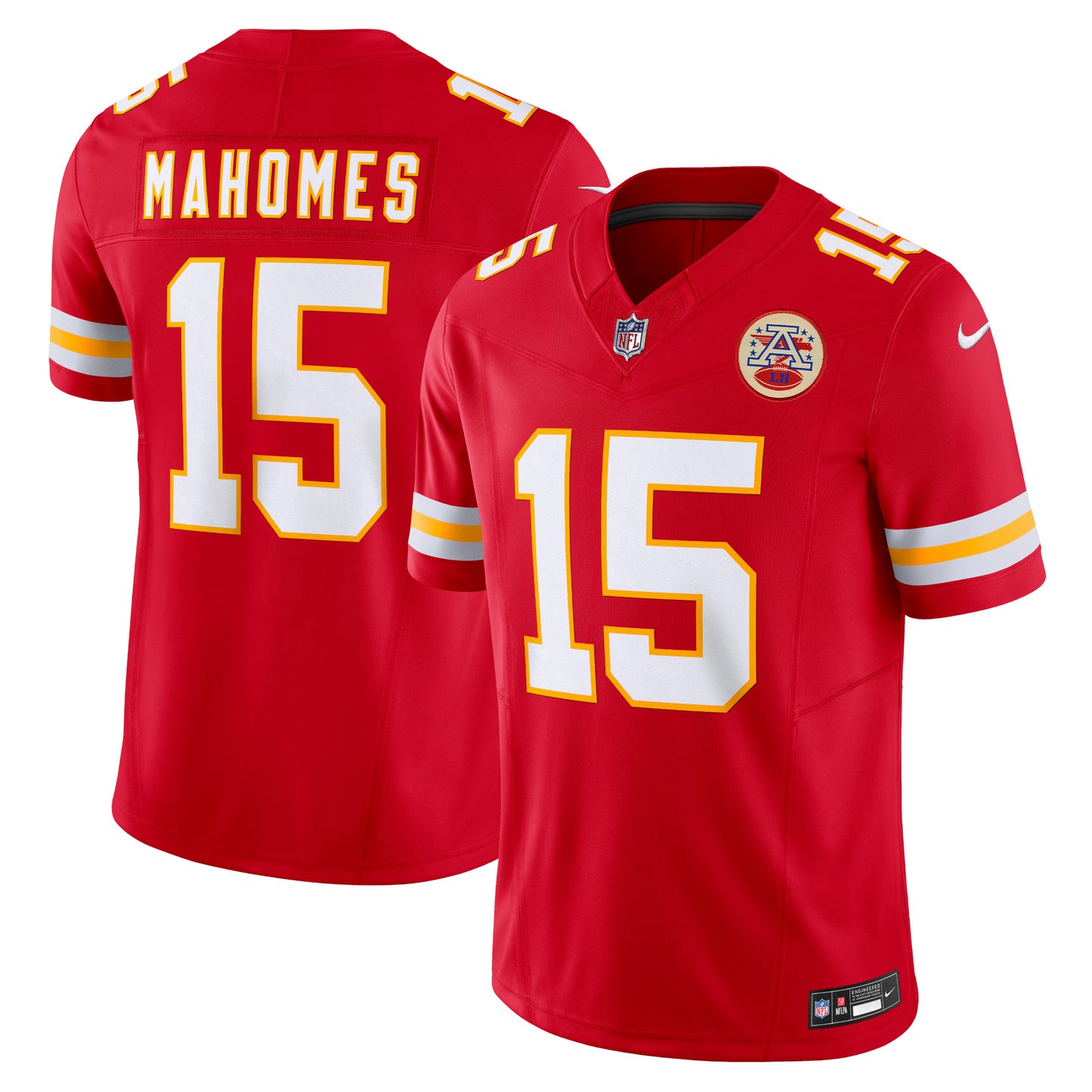 Patrick Mahomes Kansas City Chiefs Nike Vapor F.U.S.E. Limited Jersey - Red