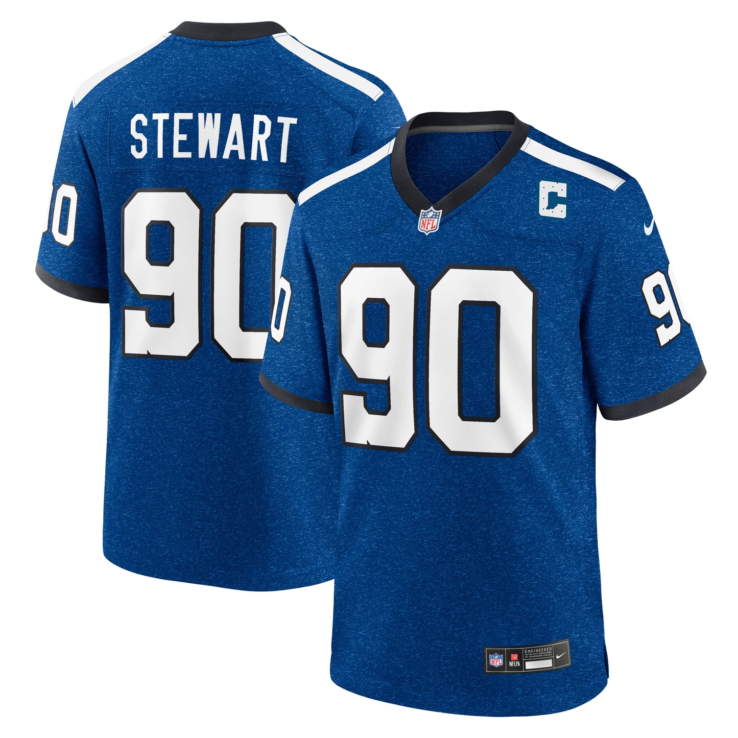 Grover Stewart Indianapolis Colts Nike Indiana Nights Alternate Game Jersey - Royal