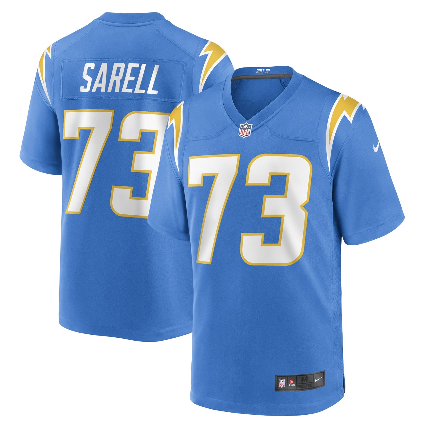 Foster Sarell Los Angeles Chargers Nike Game Player Jersey - Powder Blue