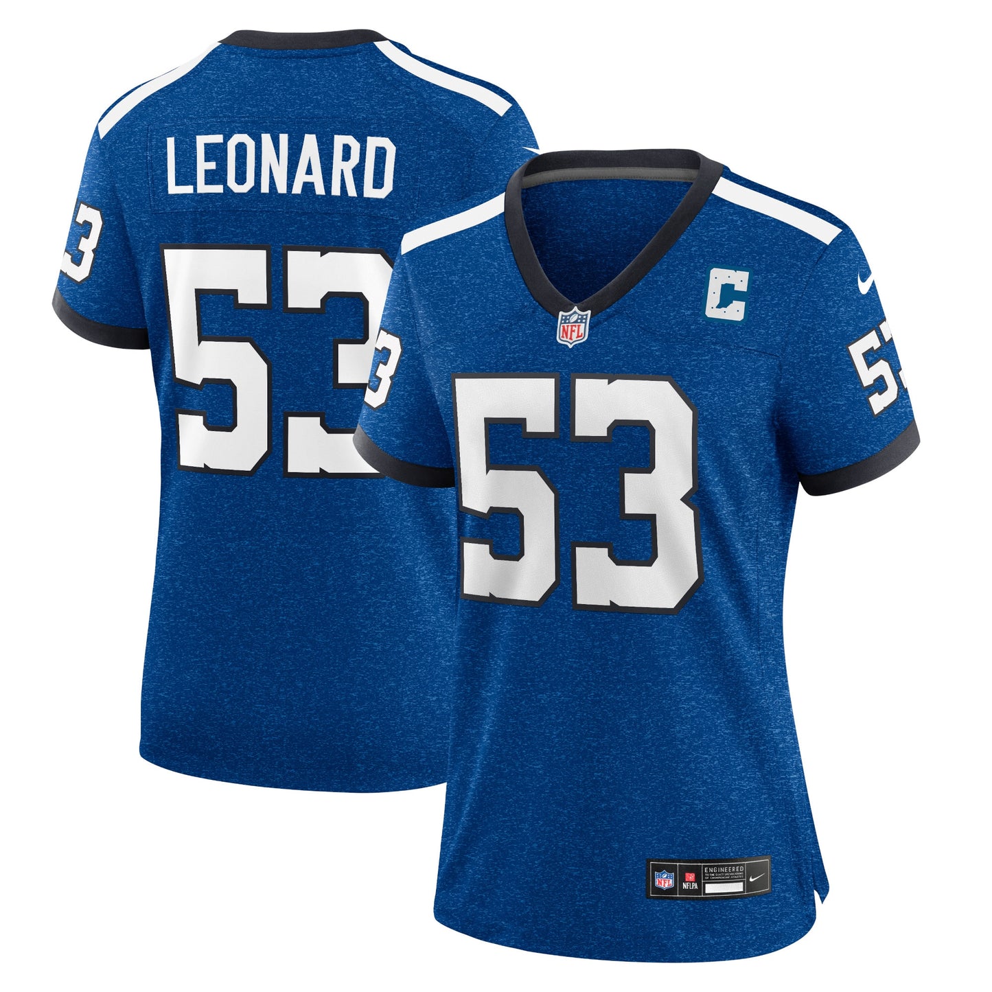 Shaquille Leonard Indianapolis Colts Nike Women's Player Jersey - Blue