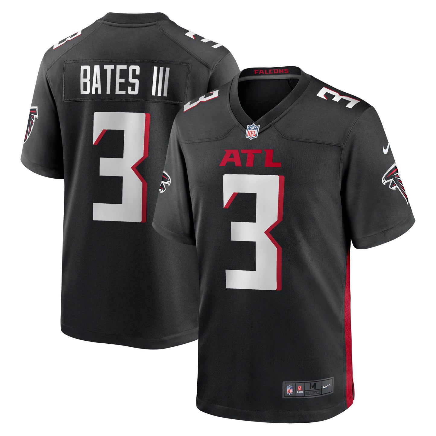 Jessie Bates III Atlanta Falcons Nike Game Player Jersey - Black