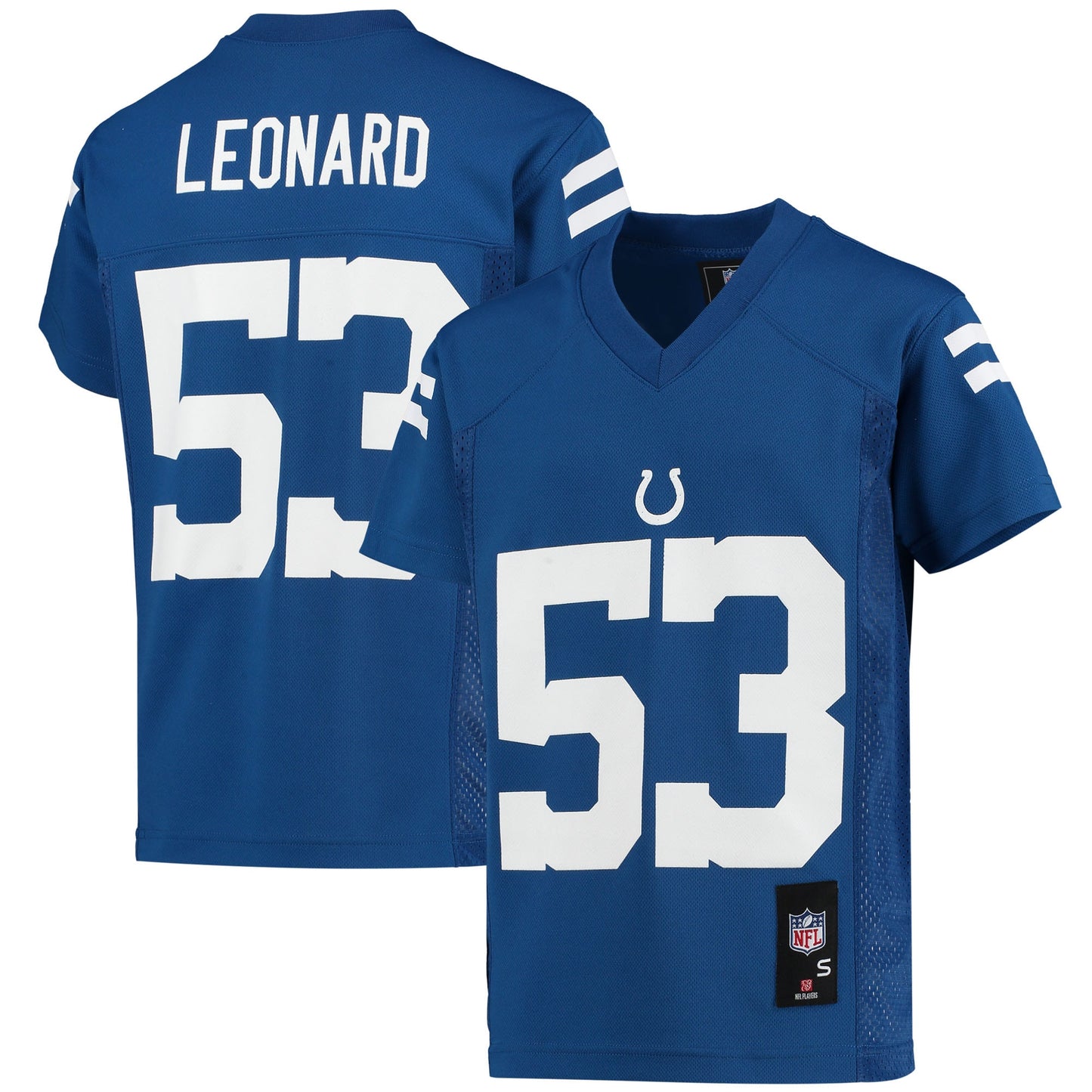 Shaquille Leonard Indianapolis Colts Youth Replica Player Jersey - Royal