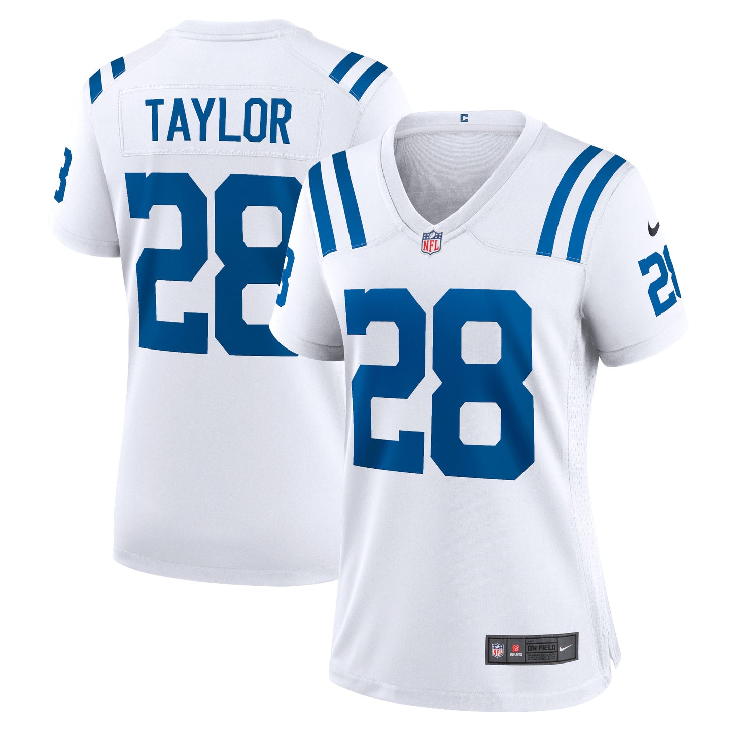 Jonathan Taylor Indianapolis Colts Nike Women's Player Jersey - White