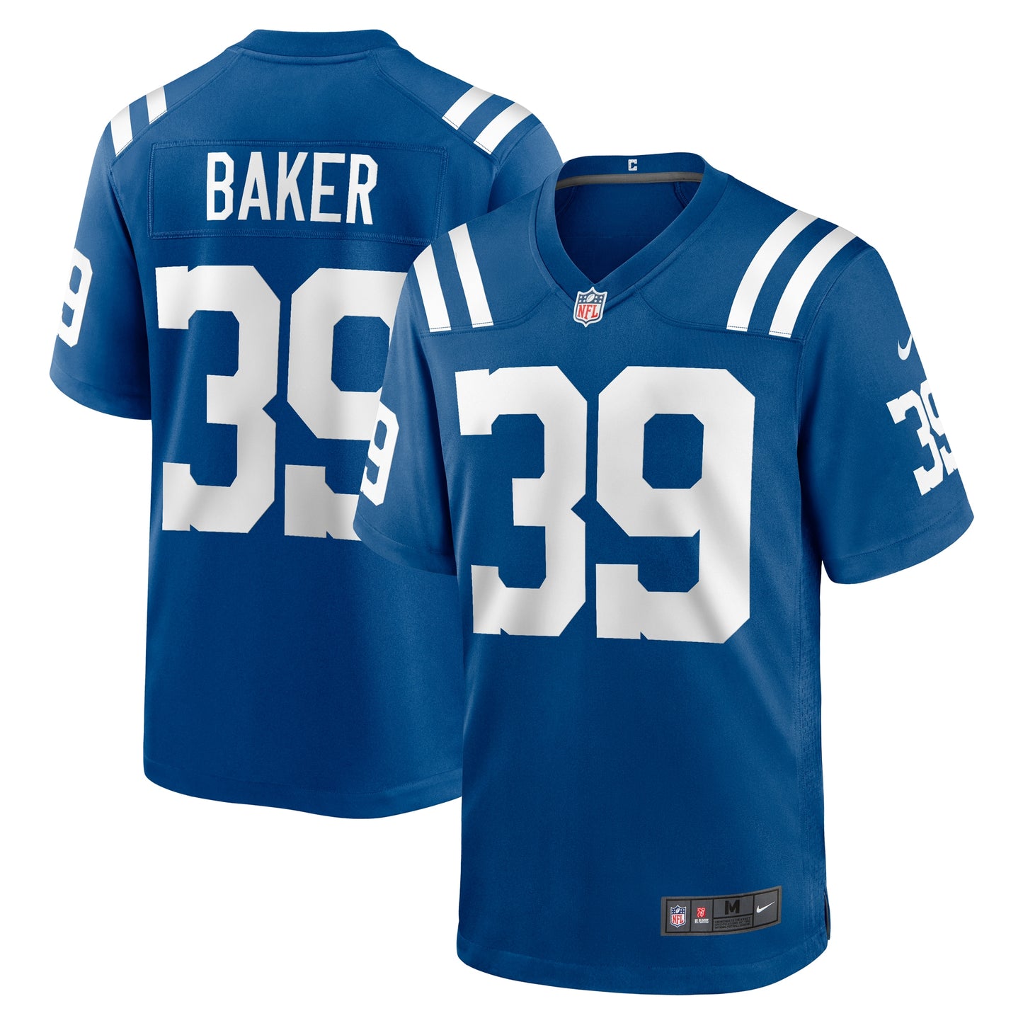 Darrell Baker Jr Indianapolis Colts Nike Team Game Jersey - Royal