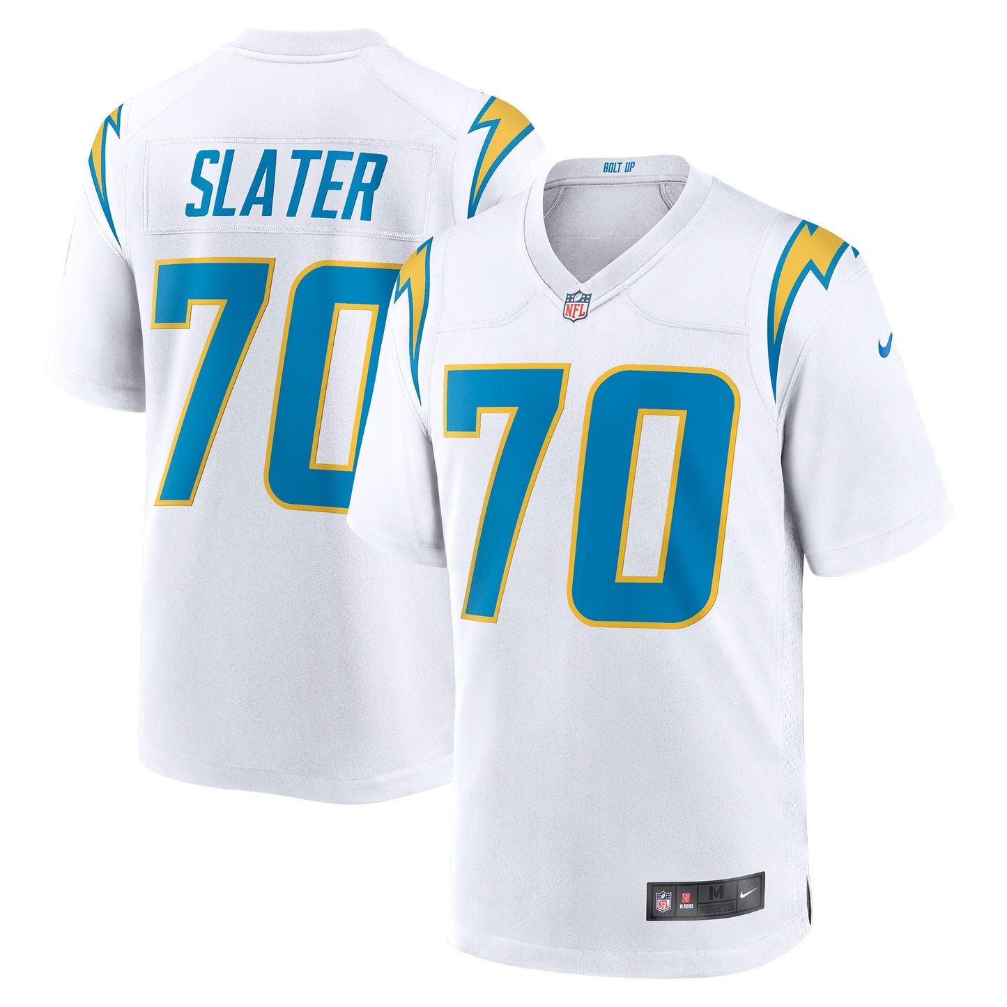 Rashawn Slater Los Angeles Chargers Nike Game Jersey - White