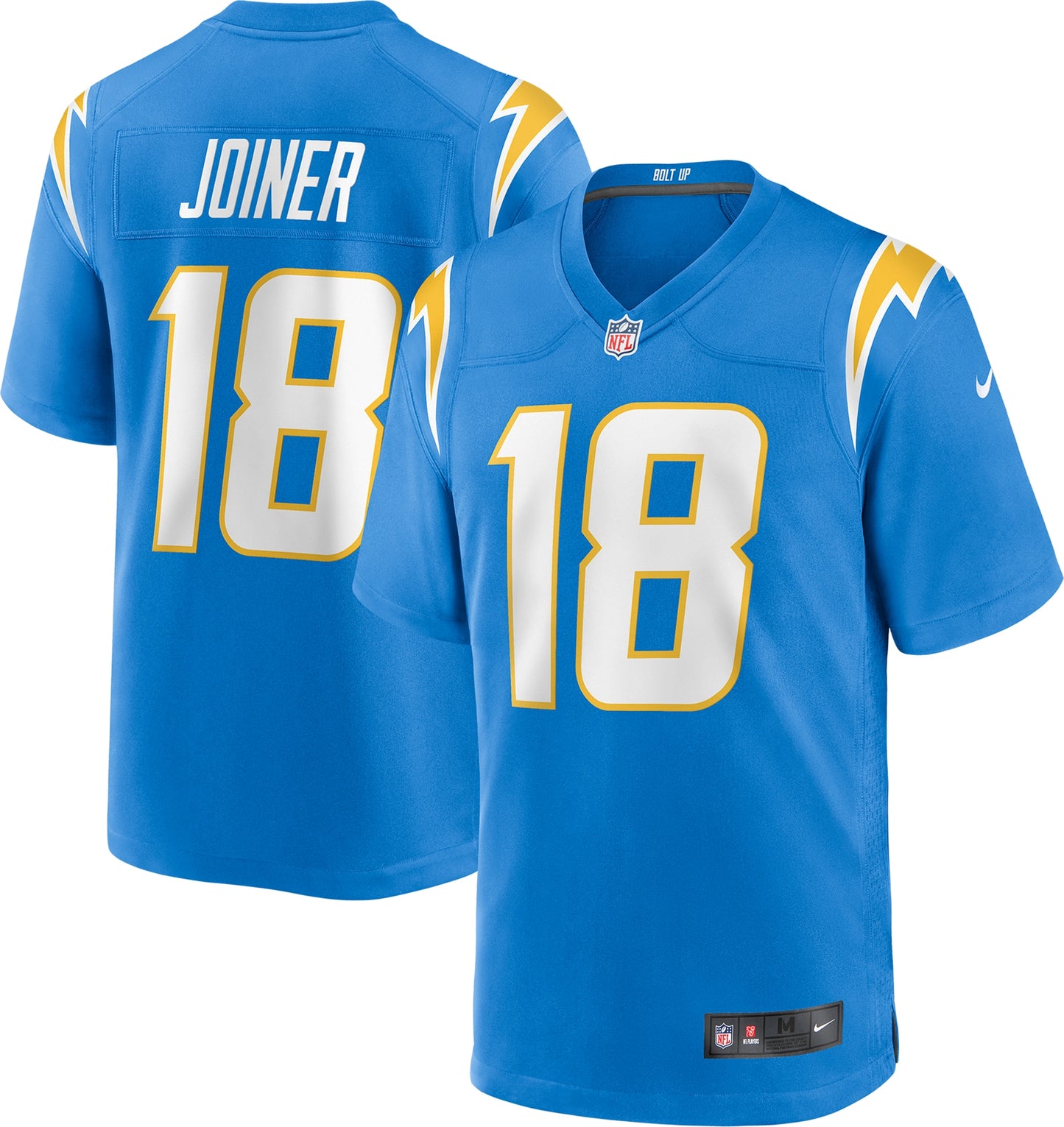 Charlie Joiner Los Angeles Chargers Nike Game Retired Player Jersey - Powder Blue