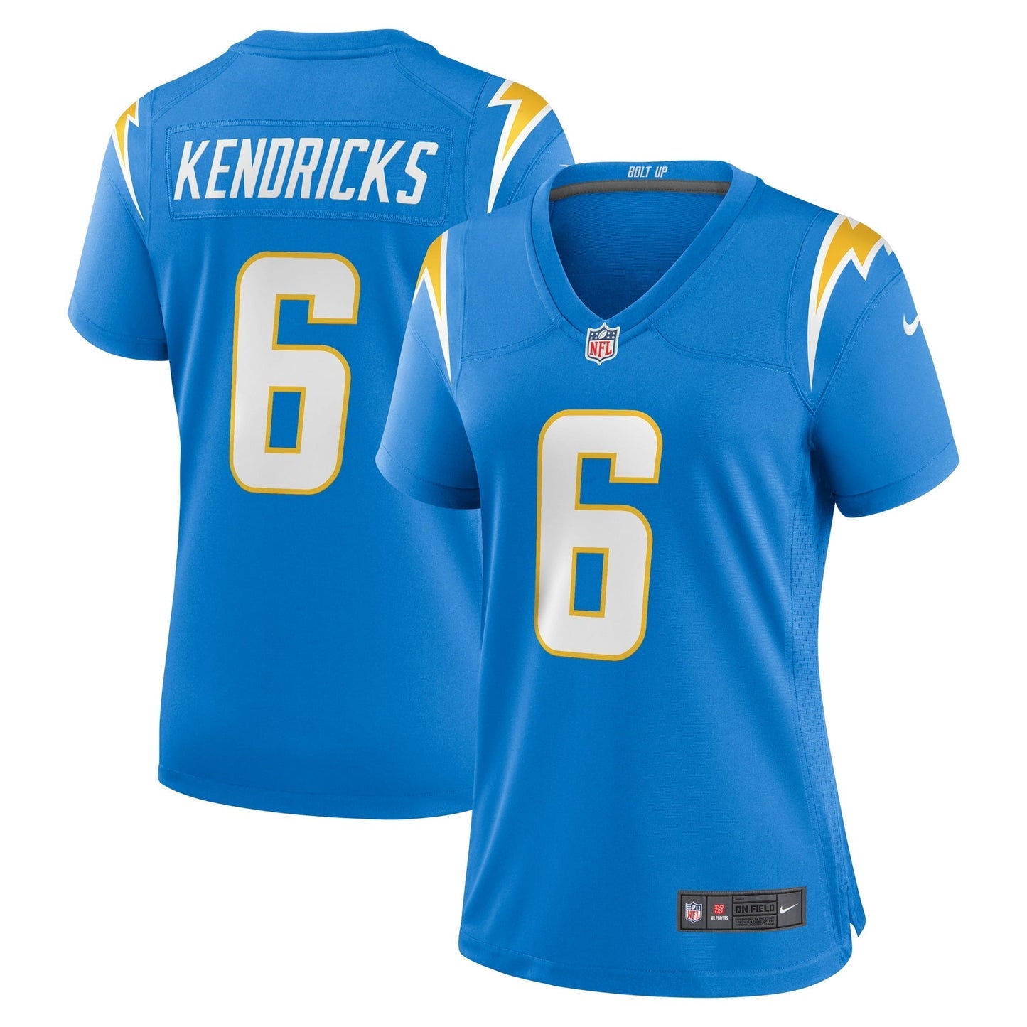 Women's Nike Eric Kendricks Powder Blue Los Angeles Chargers Game Player Jersey