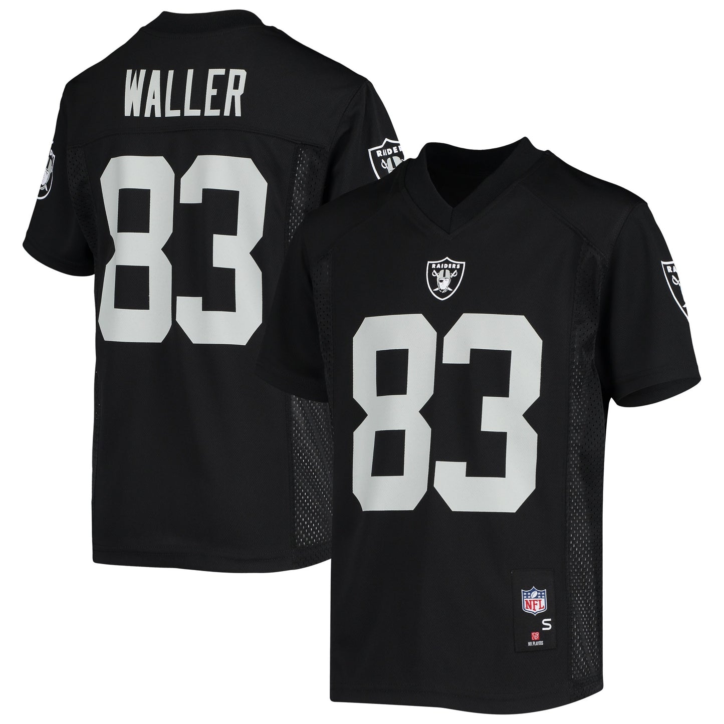 Darren Waller Las Vegas Raiders Youth Replica Player Jersey - Black