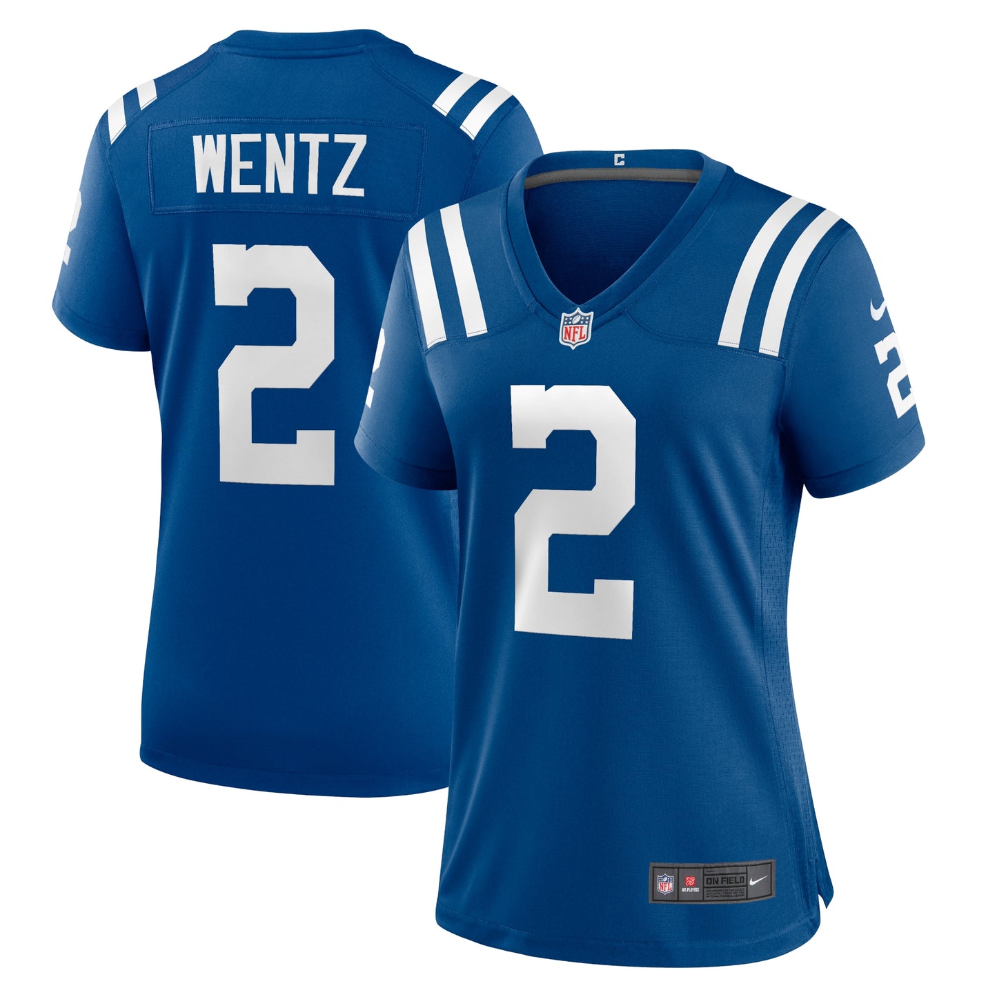 Carson Wentz Indianapolis Colts Nike Women's Player Game Jersey - Royal